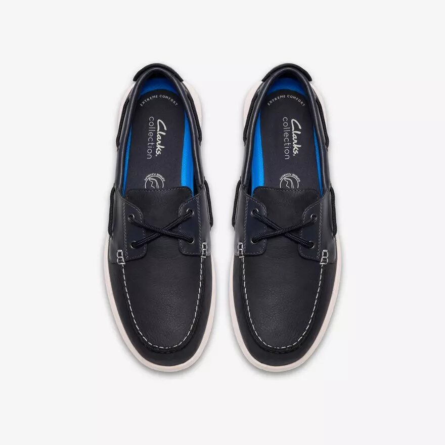Mens Flexway 2Eye Navy Nubuck Boat Shoes Mens Flexway 2Eye Navy Nubuck Boat Shoes