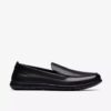 Mens Flexway Step Black Smooth Loafers Mens Flexway Step Black Smooth Loafers