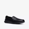 Mens Flexway Step Black Smooth Loafers Mens Flexway Step Black Smooth Loafers