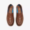 Mens Flexway Step Light Brown Leather Loafer Slip on Shoes Mens Flexway Step Light Brown Leather Loafer Slip on Shoes