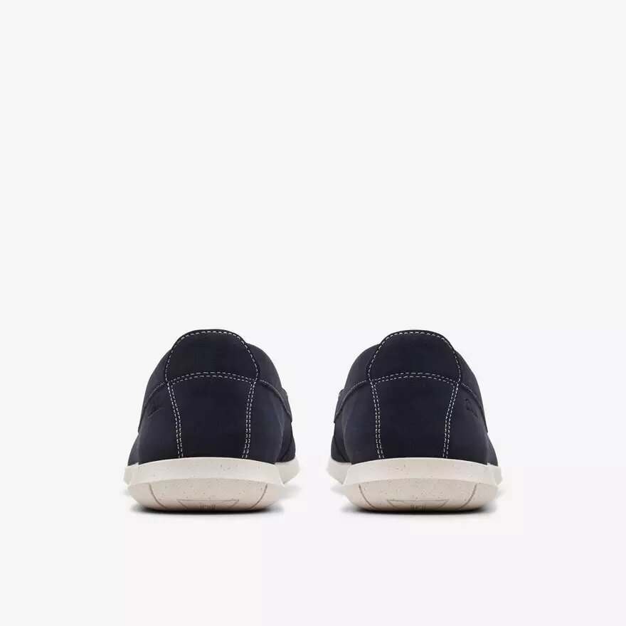 Mens Flexway Step Navy Suede Summer Loafer Slip on Shoes Mens Flexway Step Navy Suede Summer Loafer Slip on Shoes