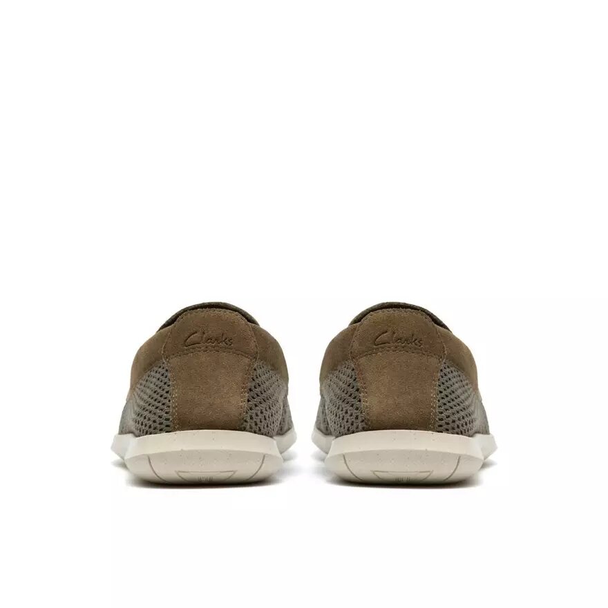 Mens Flexway Step Olive Knit Slip Ons Mens Flexway Step Olive Knit Slip Ons