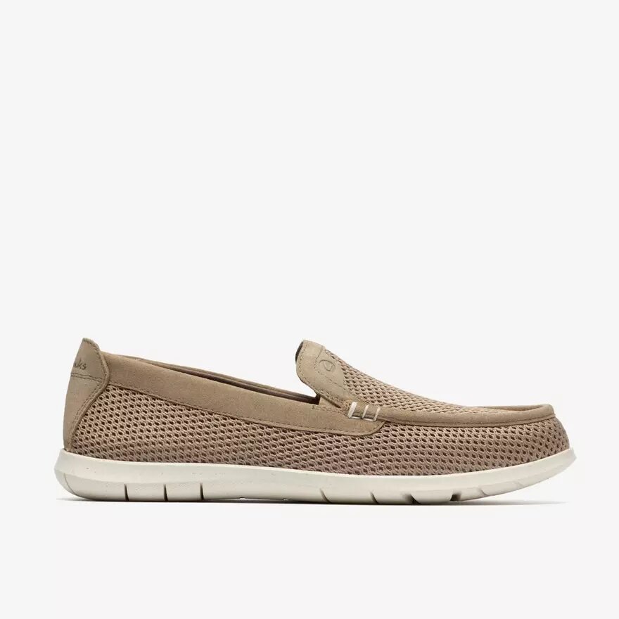 Mens Flexway Step Sand Knit Slip Ons Mens Flexway Step Sand Knit Slip Ons