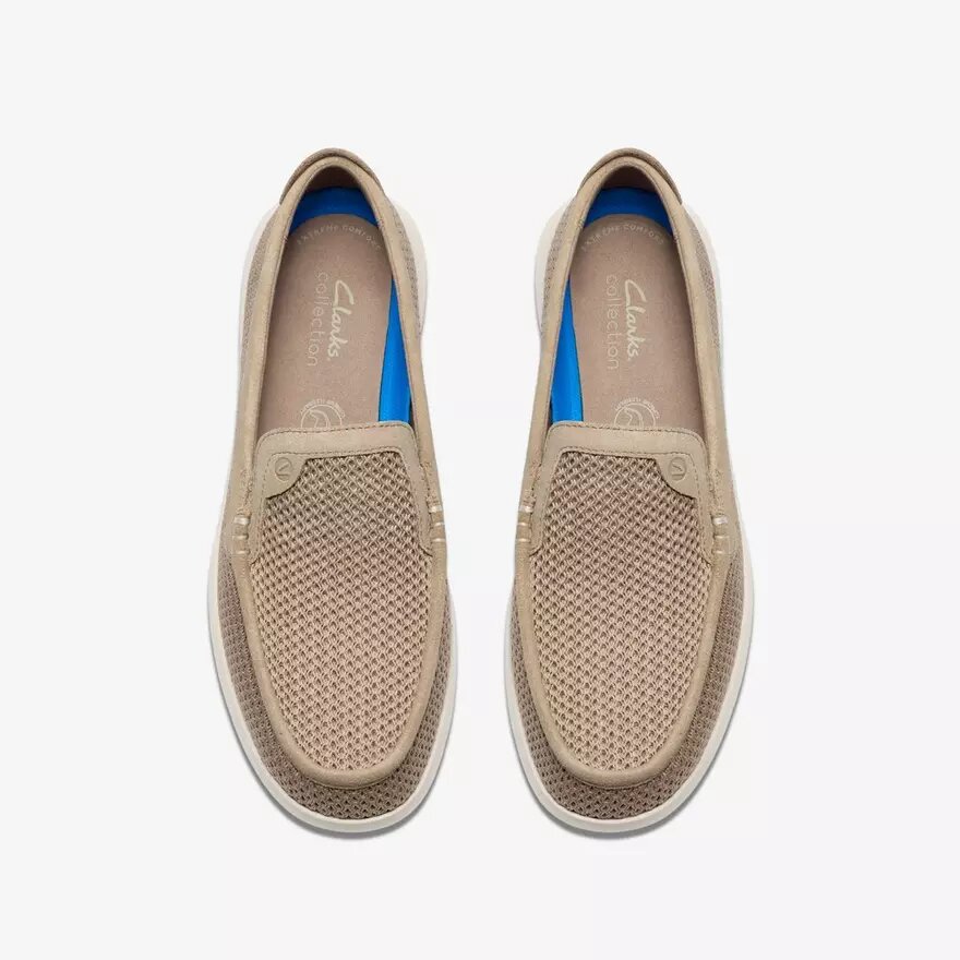 Mens Flexway Step Sand Knit Slip Ons Mens Flexway Step Sand Knit Slip Ons
