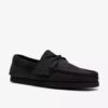 Mens Godney Boat Black Leather Boat Shoes Mens Godney Boat Black Leather Boat Shoes