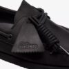 Mens Godney Boat Black Leather Boat Shoes Mens Godney Boat Black Leather Boat Shoes