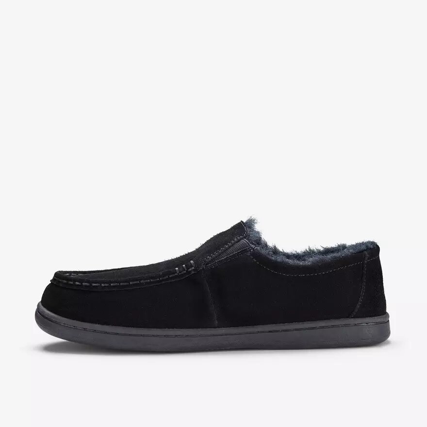 Mens Gorstan Step Black Slippers Mens Gorstan Step Black Slippers