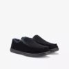 Mens Gorstan Step Black Slippers Mens Gorstan Step Black Slippers