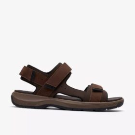 Mens Guideview Trek Beeswax Leather Sandals