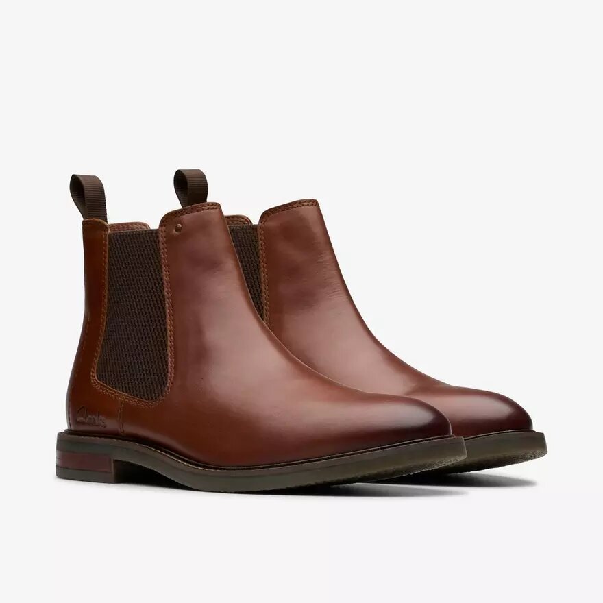 Mens Jaxen Easy Tan Leather Chelsea Boots Mens Jaxen Easy Tan Leather Chelsea Boots