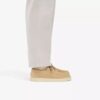 Mens Lockford Boat Dark Sand Suede Boat Shoe