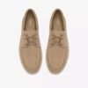 Mens Lockford Boat Dark Sand Suede Boat Shoe