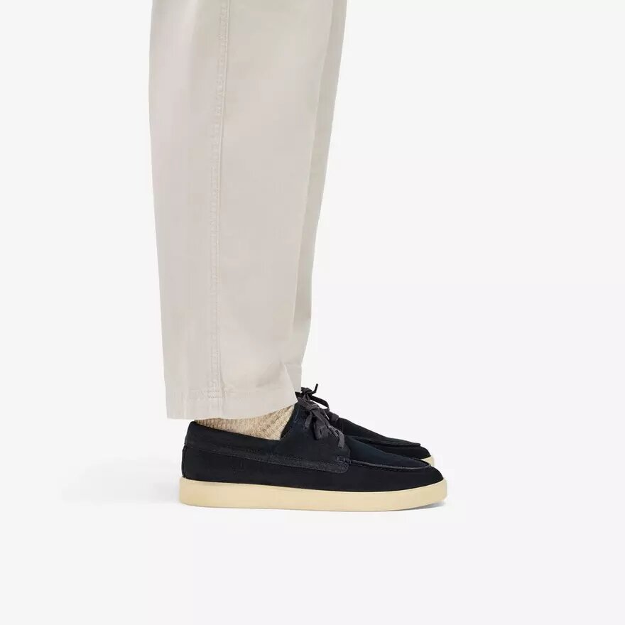 Mens Lockford Boat Navy Suede Boat Shoes Mens Lockford Boat Navy Suede Boat Shoes