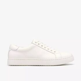 Mens Lockton Lace White Shoe