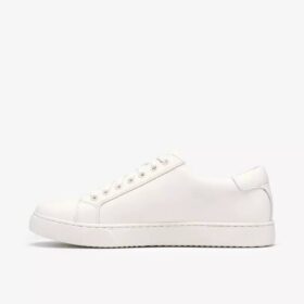 Mens Lockton Lace White Shoe