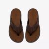 Mens M Breeze Brown Flip Flop