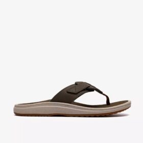 Mens M Breeze Green Combination Flip Flop