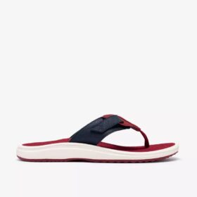 Mens M Breeze Red Combination Flip Flop