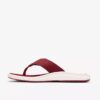 Mens M Breeze Red Combination Flip Flop