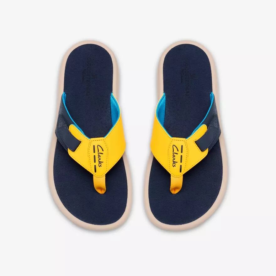 Mens M Breeze Yellow Combination Flip Flop Mens M Breeze Yellow Combination Flip Flop