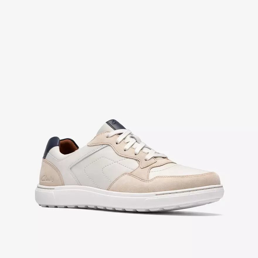 Mens Mapstone Sport White Combination Sneakers Mens Mapstone Sport White Combination Sneakers