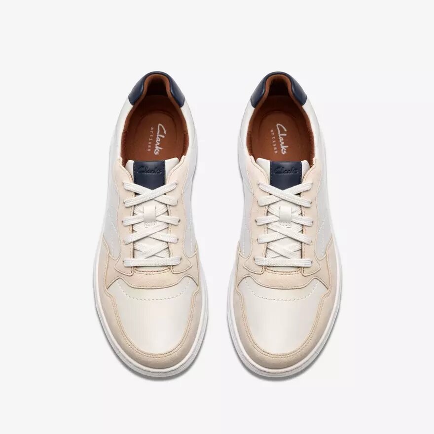Mens Mapstone Sport White Combination Sneakers Mens Mapstone Sport White Combination Sneakers