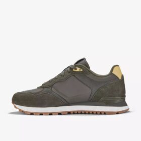 Mens Molland Go Olive Combination Sneakers