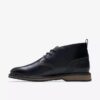 Mens Monahan Chukka Black Smooth Boots