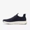 Mens Motion Trek in Navy Knit Sneakers Mens Motion Trek in Navy Knit Sneakers