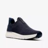 Mens Motion Trek in Navy Knit Sneakers Mens Motion Trek in Navy Knit Sneakers