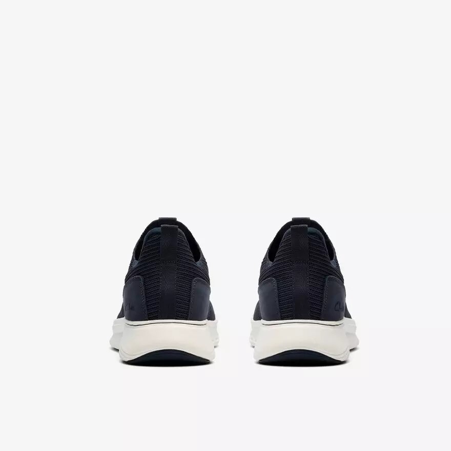 Mens Motion Trek in Navy Knit Sneakers Mens Motion Trek in Navy Knit Sneakers