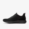 Mens Motion Trek Lt Black Knit Sneakers Mens Motion Trek Lt Black Knit Sneakers