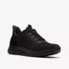 Mens Motion Trek Lt Black Knit Sneakers Mens Motion Trek Lt Black Knit Sneakers