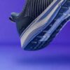 Mens Motion Trek Lt Navy Knit Sneakers