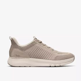 Mens Motion Trek Lt Sand Knit Sneakers
