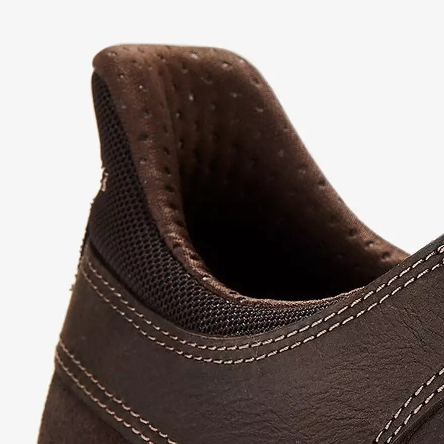 Mens Mullan Easy Dark Brown Leather Shoes Mens Mullan Easy Dark Brown Leather Shoes