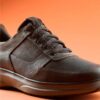 Mens Mullan Easy Dark Brown Leather Shoes Mens Mullan Easy Dark Brown Leather Shoes