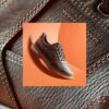 Mens Mullan Easy Dark Brown Leather Shoes Mens Mullan Easy Dark Brown Leather Shoes