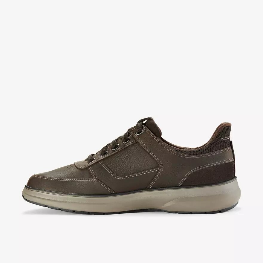 Mens Mullan Easy Dark Brown Leather Shoes Mens Mullan Easy Dark Brown Leather Shoes