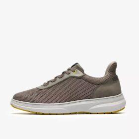 Mens Mullan Go Grey Knit Sneaker