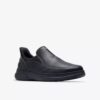 Mens Mullan Step Black Leather Shoes