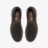 Mens Mullan Step Dark Brown Leather Shoes
