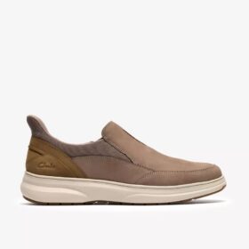 Mens Mullan Step Grey Combination Loafers