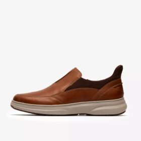 Mens Mullan Step Tan Combination Loafers