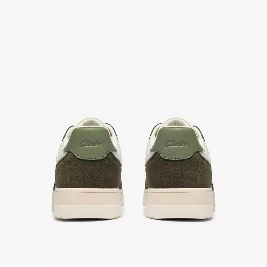Mens Newick Lace Green Combination Sneakers Mens Newick Lace Green Combination Sneakers