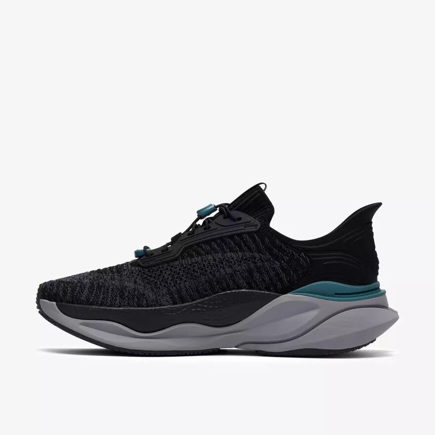 Mens Pace Rise Black Combination Sneaker Mens Pace Rise Black Combination Sneaker