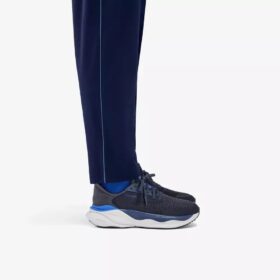 Mens Pace Walk Blue Sneakers