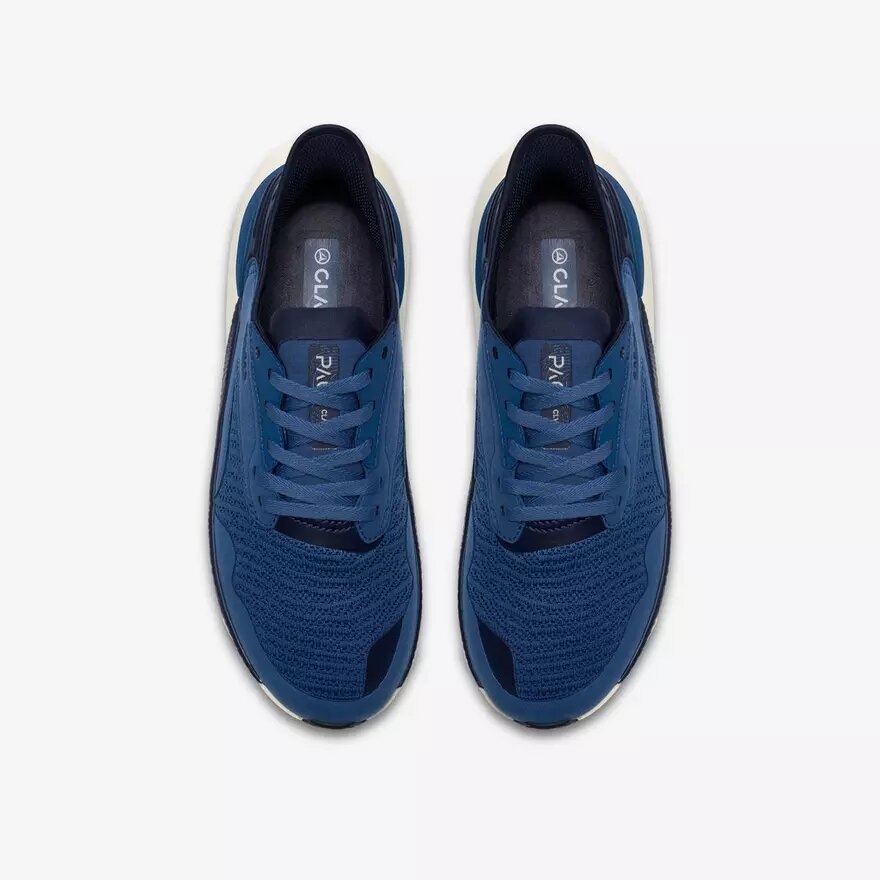 Mens Pace Walk Blue Sneakers Mens Pace Walk Blue Sneakers