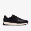 Mens Radwell Tie Black Leather Sneakers Mens Radwell Tie Black Leather Sneakers