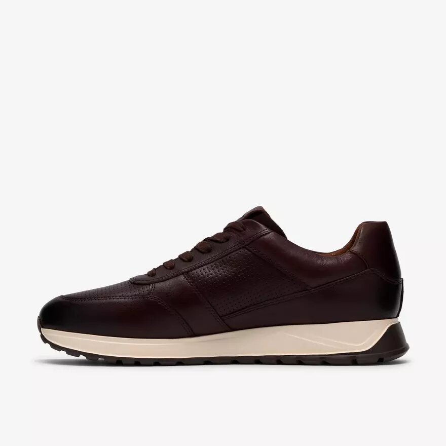 Mens Radwell Tie Brown Leather Sneakers Mens Radwell Tie Brown Leather Sneakers